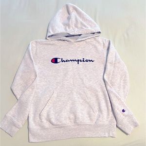Champion Powerblend Logo Hoodie